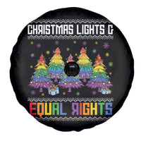 Christmas Equality Lights Ugly Sweater Spare Tire Cover Xmas Activism Gift - Wonder Print Shop