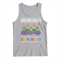 Christmas Equality Lights Ugly Sweater Tank Top Xmas Activism Gift - Wonder Print Shop
