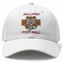 Bulldog Football Lover Baseball Cap Midwest Game Day Lifestyle