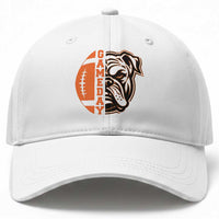 Bulldog Football Lover Baseball Cap Game Day Fan Lifestyle