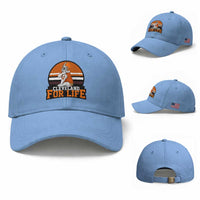 Funny Bulldog Game Day Baseball Cap Cleveland For Life