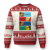 African American Leaders History Quote Gift Ugly Christmas Sweater
