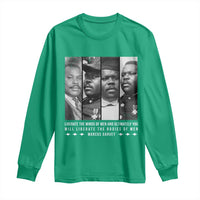 Marcus Garve Quote Long Sleeve Shirt Liberate The Minds Of Men