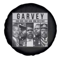 Marcus Garvey Quote Spare Tire Cover One God One Aim One Destiny