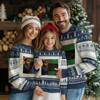 Marcus Garvey Pan African Flag Ugly Christmas Sweater A People Without Knowledge Of Their Past Quote