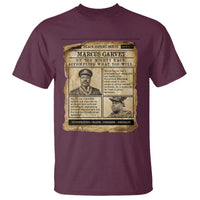 Vintage Newspaper Marcus Garvey T Shirt Up You Mighty Race Quote