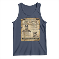 Vintage Newspaper Marcus Garvey Tank Top Up You Mighty Race Quote