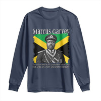 Marcus Garvey Jamaican National Hero Long Sleeve Shirt Pan Africanism History Gift