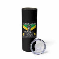 Marcus Garvey Jamaican National Hero Skinny Tumbler Pan Africanism History Gift
