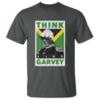 Pan Africanism Think Like Garvey T Shirt Marcus Garvey Jamaica Flag