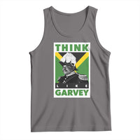 Pan Africanism Think Like Garvey Tank Top Marcus Garvey Jamaica Flag