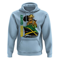 Marcus Garvey Jamaica Pride Hoodie One God One Aim One Destiny