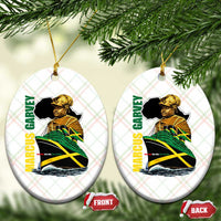 Marcus Garvey Jamaica Pride Ceramic Ornament One God One Aim One Destiny