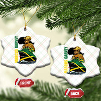 Marcus Garvey Jamaica Pride Ceramic Ornament One God One Aim One Destiny