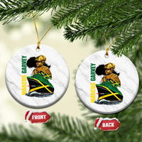 Marcus Garvey Jamaica Pride Ceramic Ornament One God One Aim One Destiny