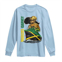 Marcus Garvey Jamaica Pride Long Sleeve Shirt One God One Aim One Destiny