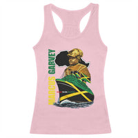 Marcus Garvey Jamaica Pride Racerback Tank Top One God One Aim One Destiny