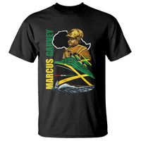 Marcus Garvey Jamaica Pride T Shirt One God One Aim One Destiny