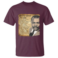 Marcus Garvey T Shirt Strong Black History Leader