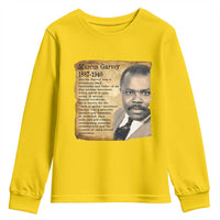 Marcus Garvey Youth Sweatshirt Strong Black History Leader