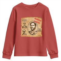 Marcus Garvey Youth Sweatshirt First National Hero Of Jamaica Legacy