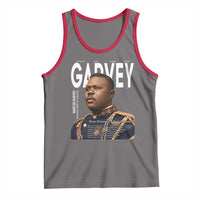 Vintage Black History Hero Marcus Garvey Tank Top Black Pride