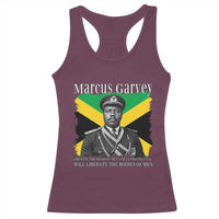 Marcus Garvey Liberation Quote Racerback Tank Top Liberate The Minds Of Men