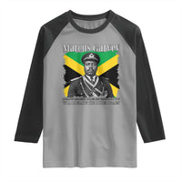 Marcus Garvey Liberation Quote Raglan Shirt Liberate The Minds Of Men