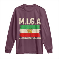 Make Iran Great Again Long Sleeve Shirt Iran 2026 Resistance
