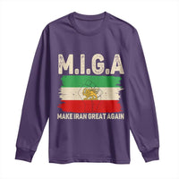 Make Iran Great Again Long Sleeve Shirt Iran 2026 Resistance