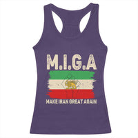 Make Iran Great Again Racerback Tank Top Iran 2026 Resistance