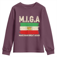 Make Iran Great Again Youth Sweatshirt Iran 2026 Resistance