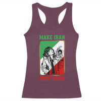 Make Iran Great Again Racerback Tank Top Patriotic Iranian Heritage Gift