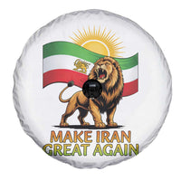 Patriotic Iranian Pride Gift Spare Tire Cover Make Iran Great Again