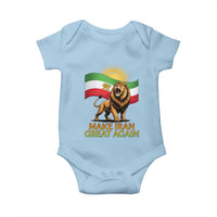 Patriotic Iranian Pride Gift Baby Onesie Make Iran Great Again