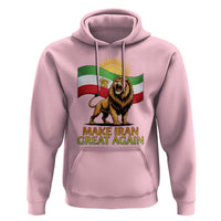Patriotic Iranian Pride Gift Hoodie Make Iran Great Again