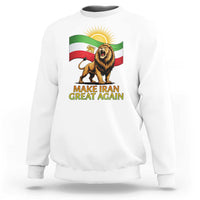 Patriotic Iranian Pride Gift Sweatshirt Make Iran Great Again