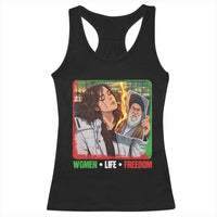 Woman Life Freedom Racerback Tank Top Free Iran Movement Gift For Iranian Women