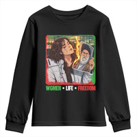 Woman Life Freedom Youth Sweatshirt Free Iran Movement Gift For Iranian Women