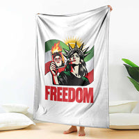 Woman Life Freedom Throw Blanket Free Iran Protest Resistance Movement