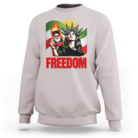 Woman Life Freedom Sweatshirt Free Iran Protest Resistance Movement