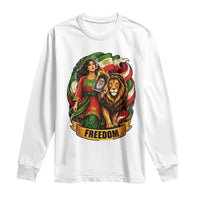Woman Life Freedom Long Sleeve Shirt Iranian Women Resistance Pride