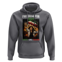 Iran Womens Protest Hoodie Freedom For Iran Resistance Movement