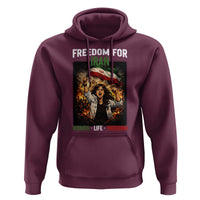 Iran Womens Protest Hoodie Freedom For Iran Resistance Movement