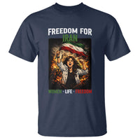 Iran Womens Protest T Shirt Freedom For Iran Resistance Movement