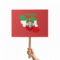Freedom Iran Protest Sign Patriotic Persian Lion Resistance Movement Gift