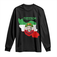 Freedom Iran Long Sleeve Shirt Patriotic Persian Lion Resistance Movement Gift