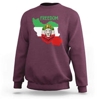Freedom Iran Sweatshirt Patriotic Persian Lion Resistance Movement Gift