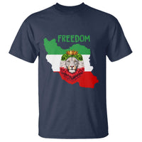 Freedom Iran T Shirt Patriotic Persian Lion Resistance Movement Gift