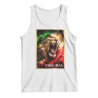 Free Iran Lion Tank Top Freedom Resistance Solidarity Movement Gift